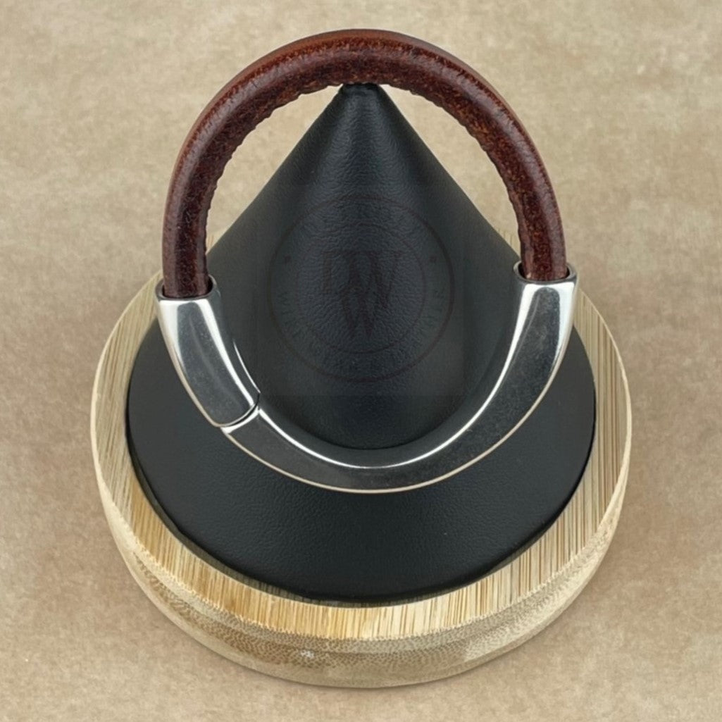 Distressed Whiskey Leather Unisex Arena Bracelet-1