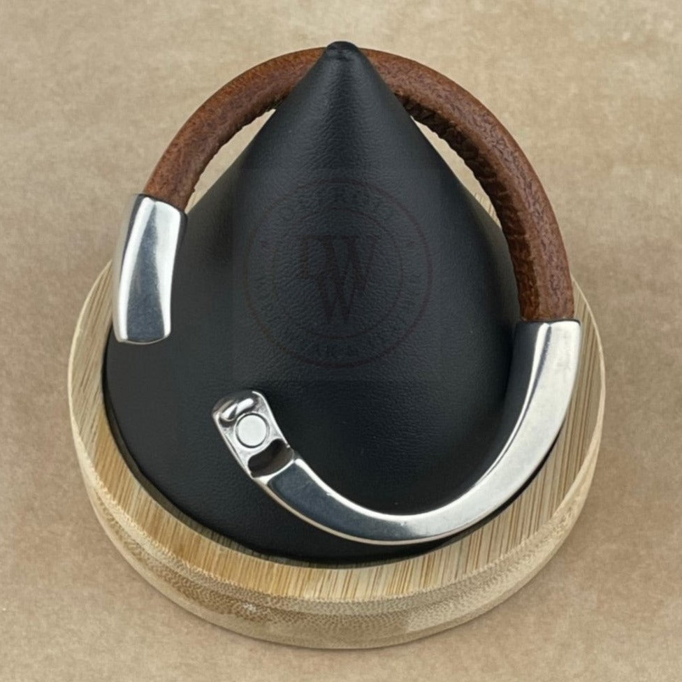 Distressed Tobacco Leather Unisex Arena Bracelet-6