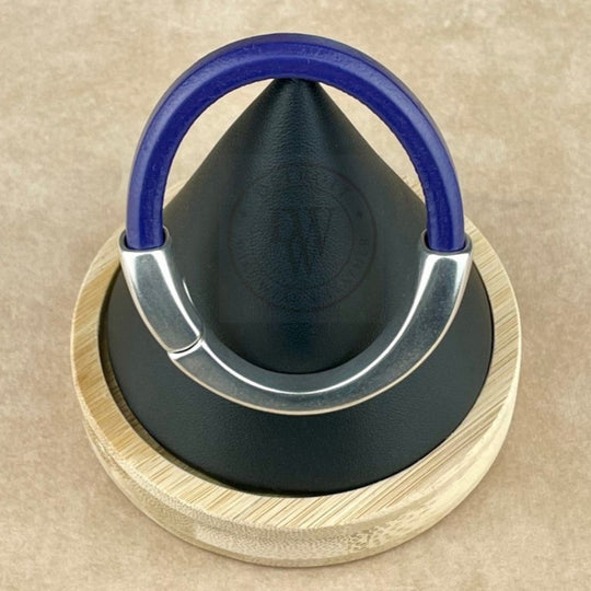 Dark Purple Leather Unisex Arena Bracelet-1