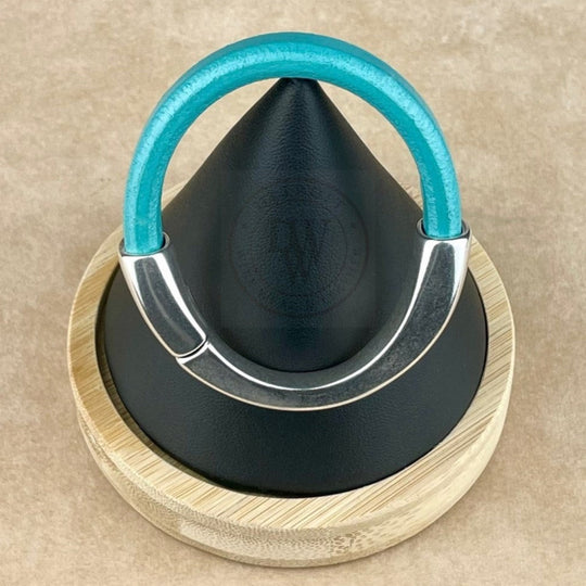 Turquoise Leather Unisex Arena Bracelet - 1