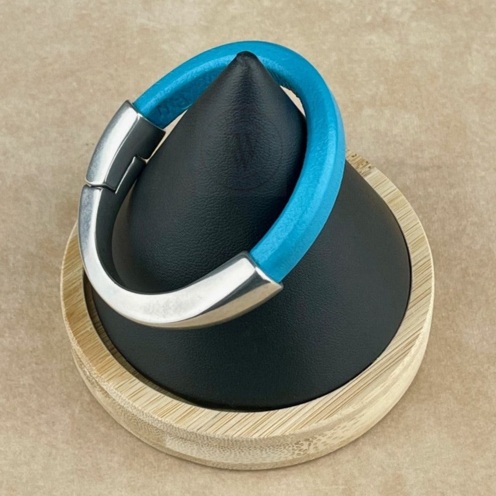 Blue Moon Leather Unisex Arena Bracelet-2