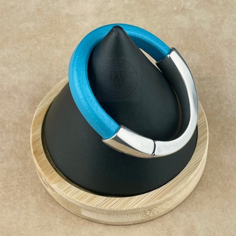 Blue Moon Leather Unisex Arena Bracelet-3