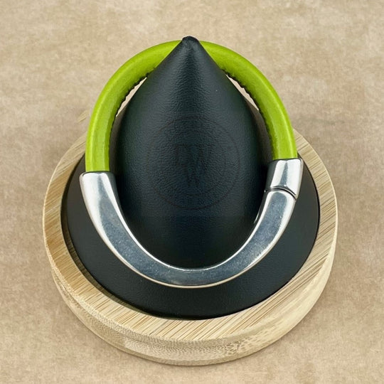 Pistachio Leather Unisex Arena Bracelet -4