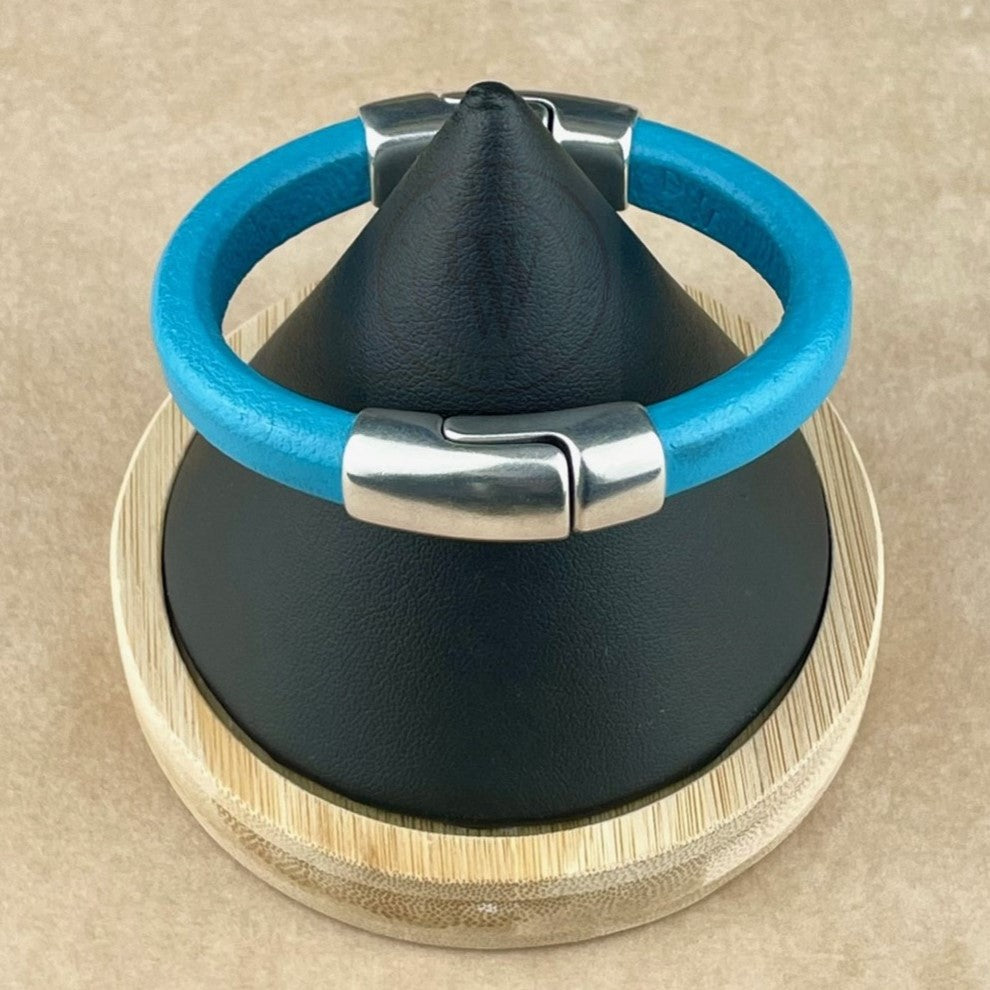 Blue Moon Leather Unisex Cobo Bracelet-1