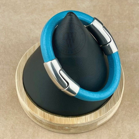 Blue Moon Leather Unisex Cobo Bracelet-2